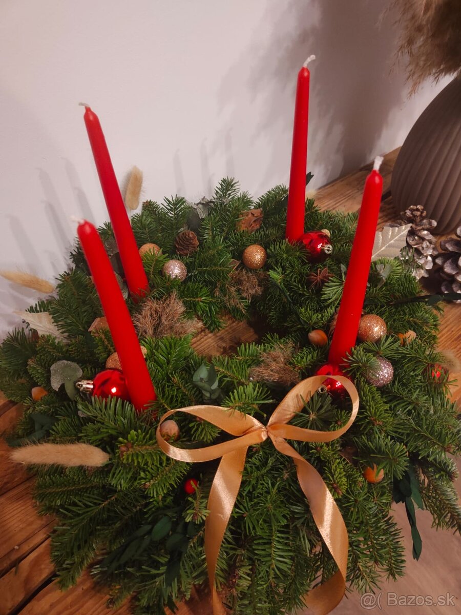 Adventný veniec priemer 40cm - 3