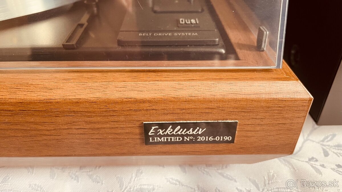 Predám gramofón DUAL CS 505-4 Exklusiv Limited 2016 - 3