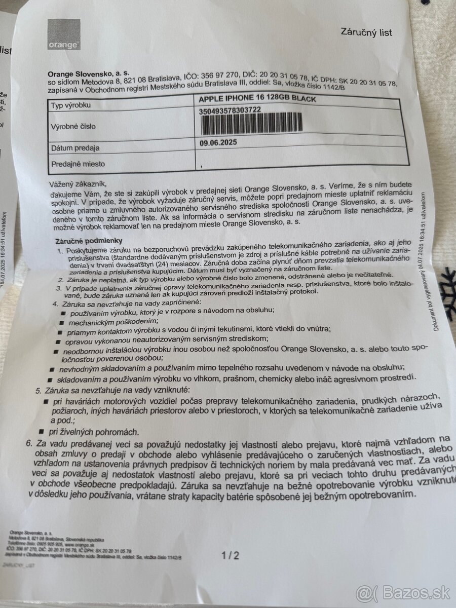 iPhone 16 ako nový - 3