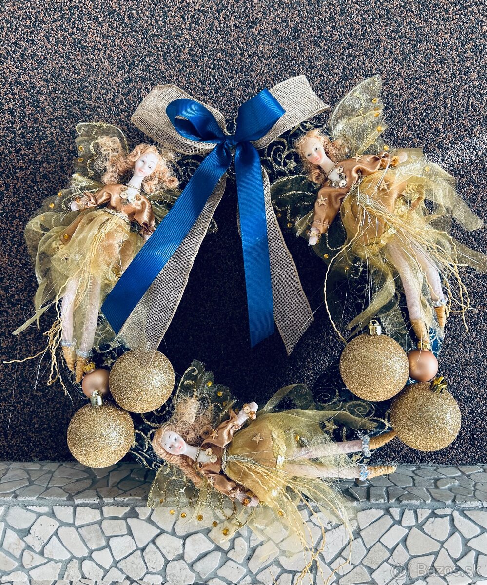 Vianočný veniec na zavesenie 1. - 3