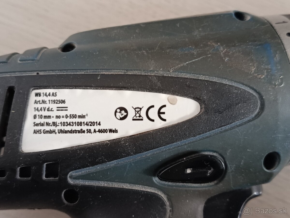 Aku skrutkovač Workers Best - 3