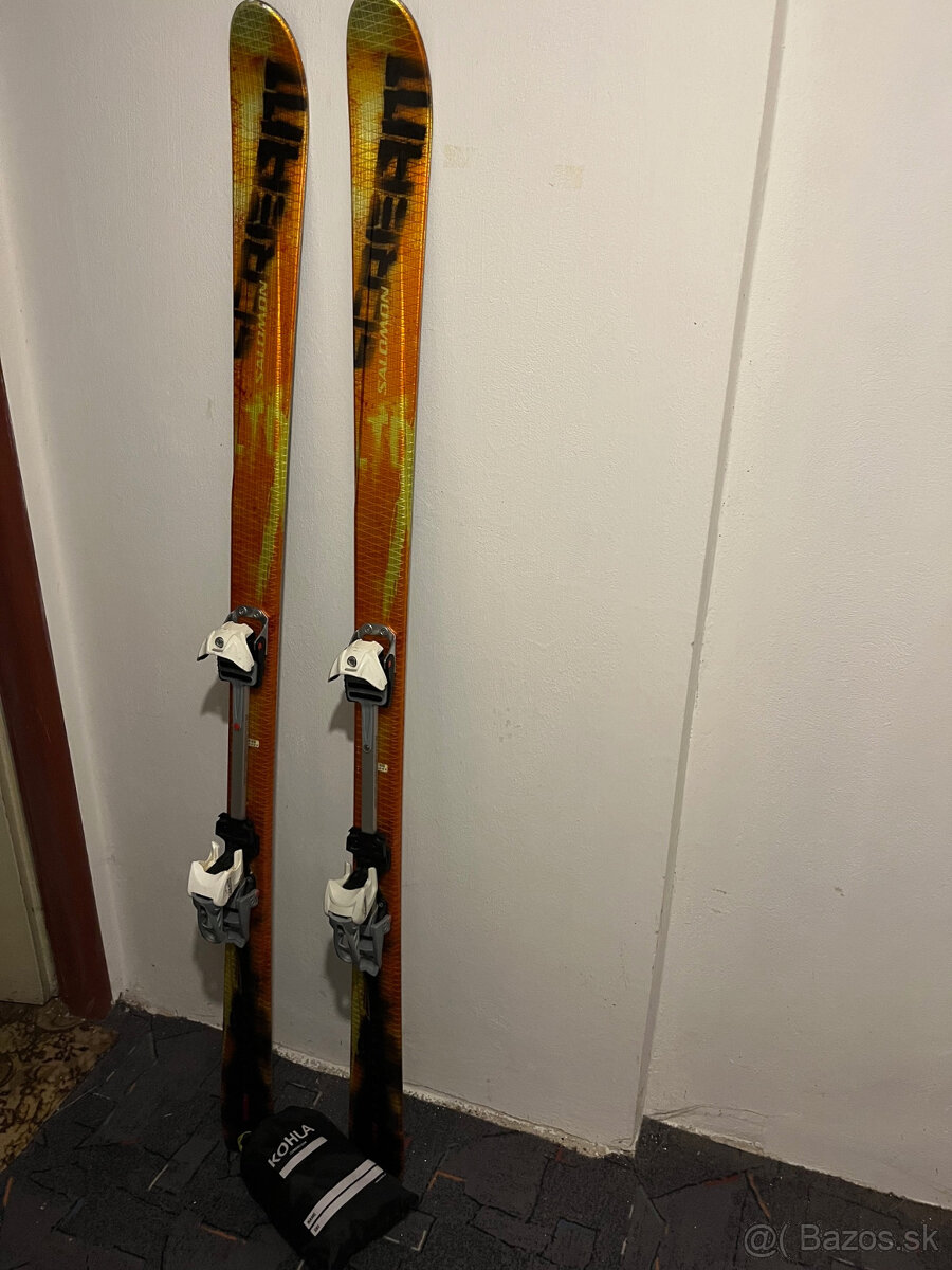 Lyže Salomon Scream + pásy - 3