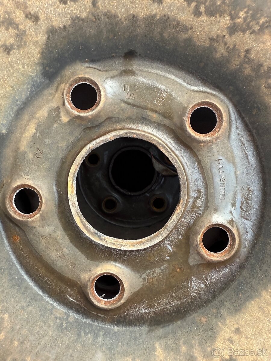 Plechove disky 15” roztec 5x100 - 3