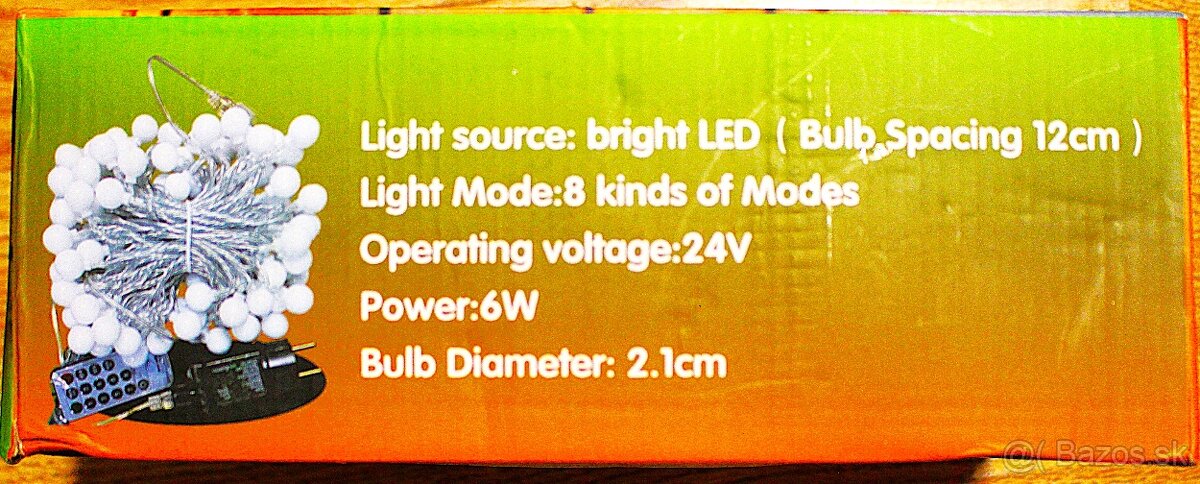 LED svetelná reťaz (300 LED) - 3
