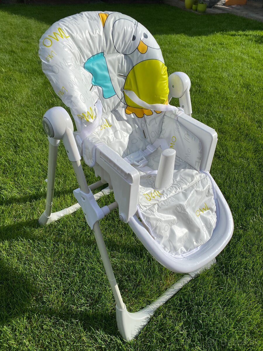 Zopa monti grigfin grey - jedálenská detská stolička - 3