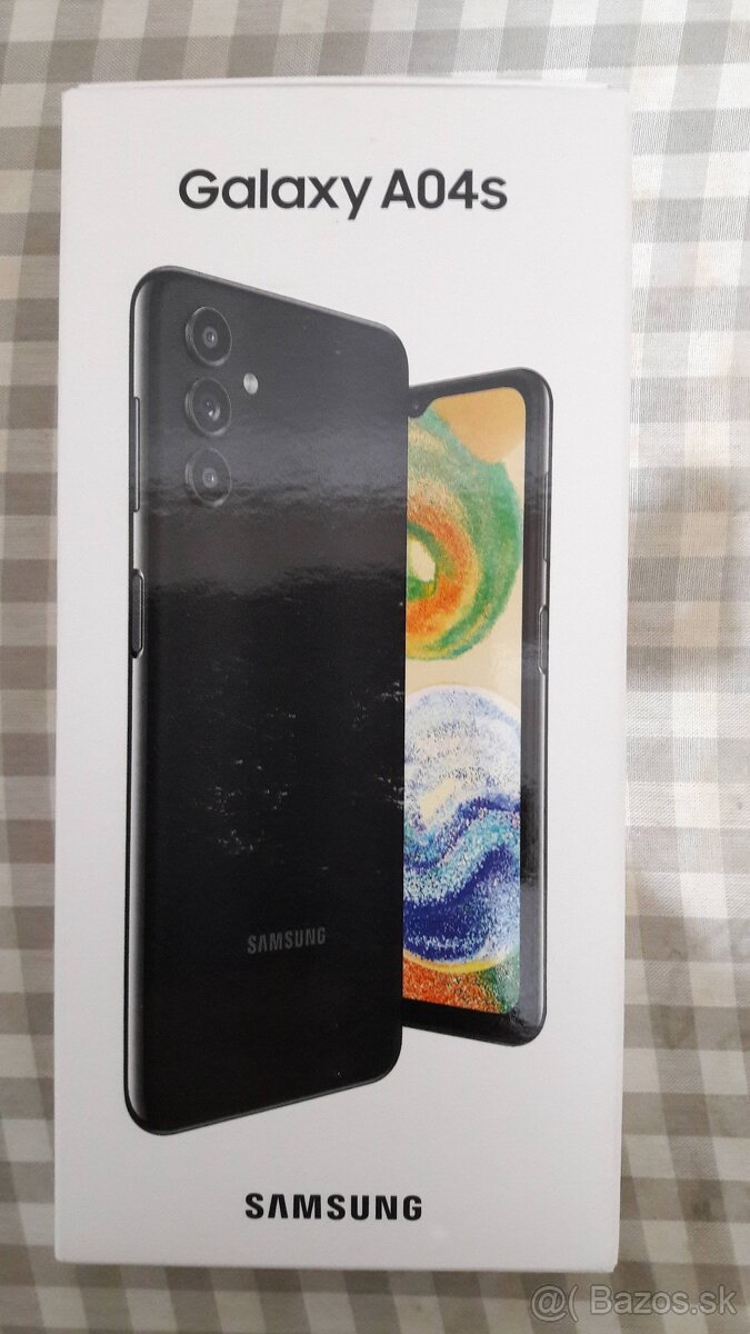 Predám SAMSUNG A047F GALAXY A04S 3+32GB ČIERNY Galaxy - 3