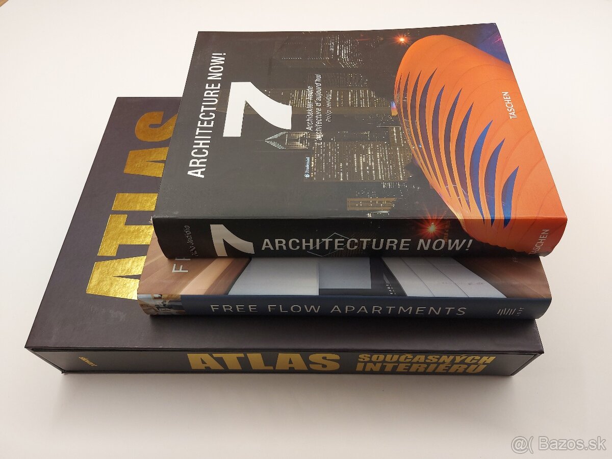 Knihy o architektúre a interiérovom dizajne - 3