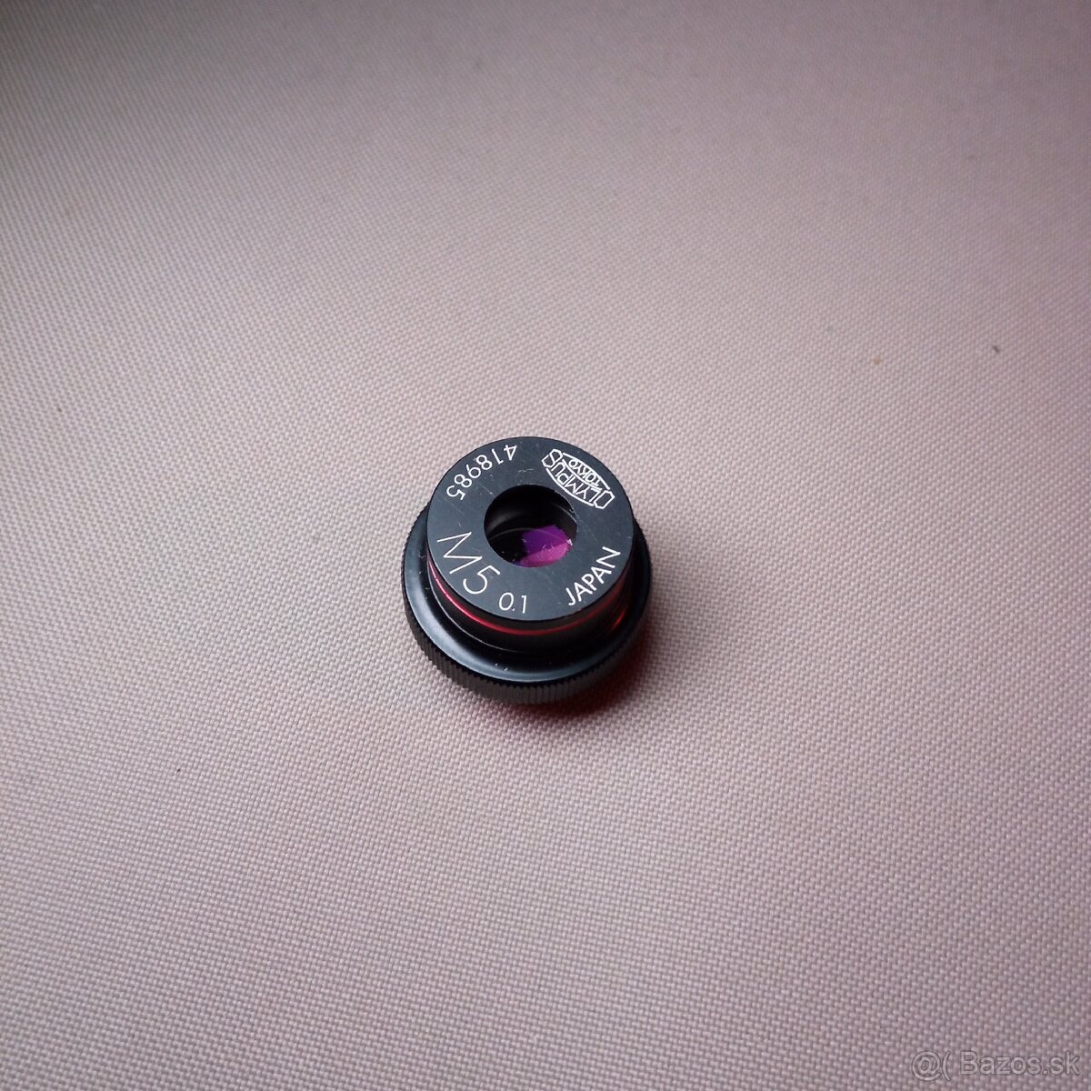 Olympus 5x objektív na mikroskopy/ macro - 3