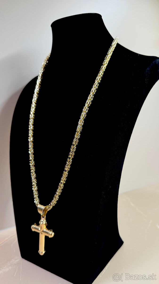 Zlata retiazka kralovsky vzor 14k 585/1000 105,33g - 3