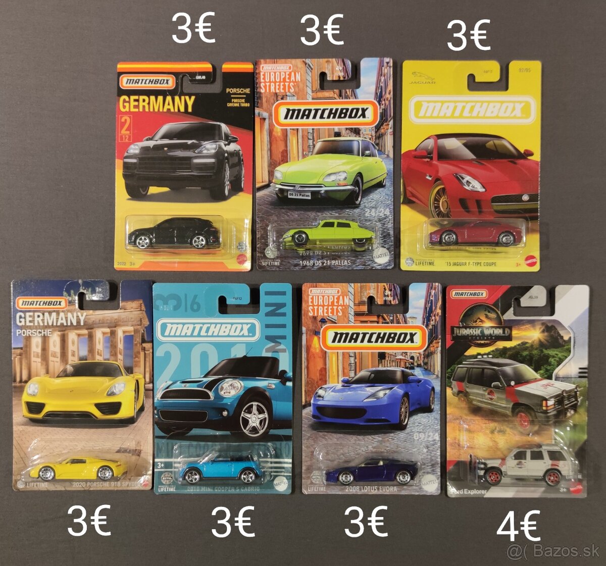 Matchbox rôzne modely - 3
