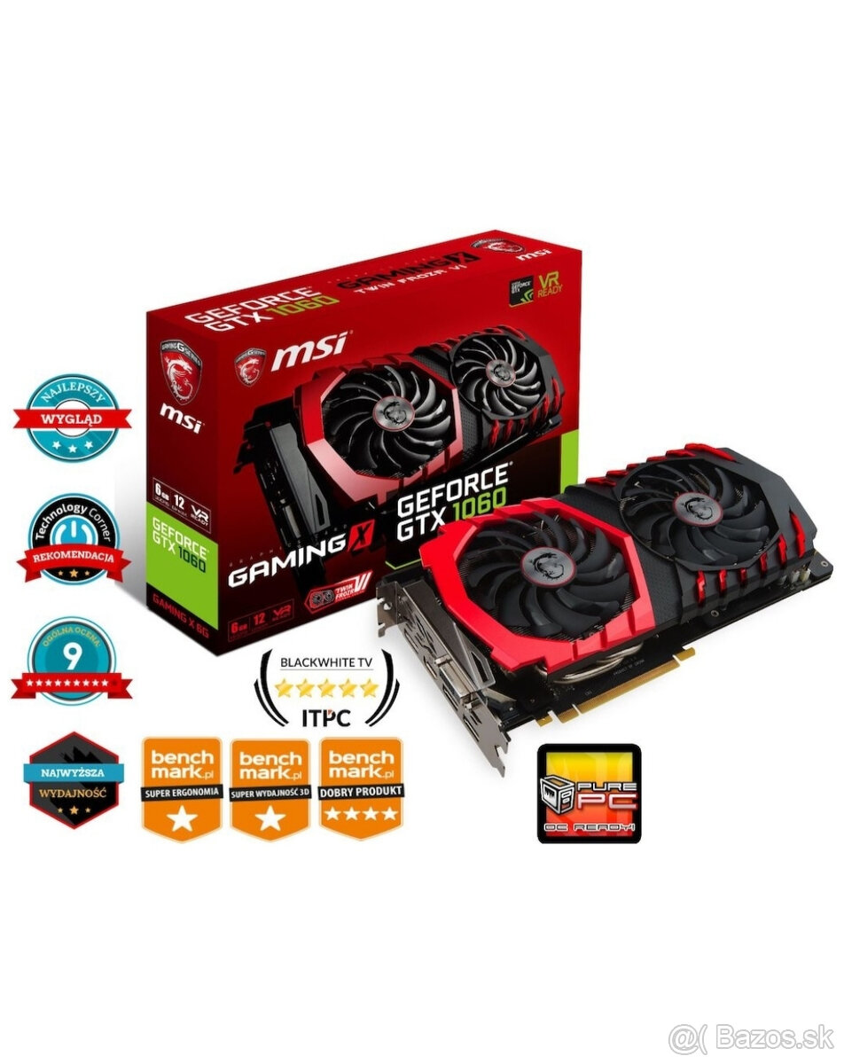 MSI GTX 1060 6G Gaming X - 3