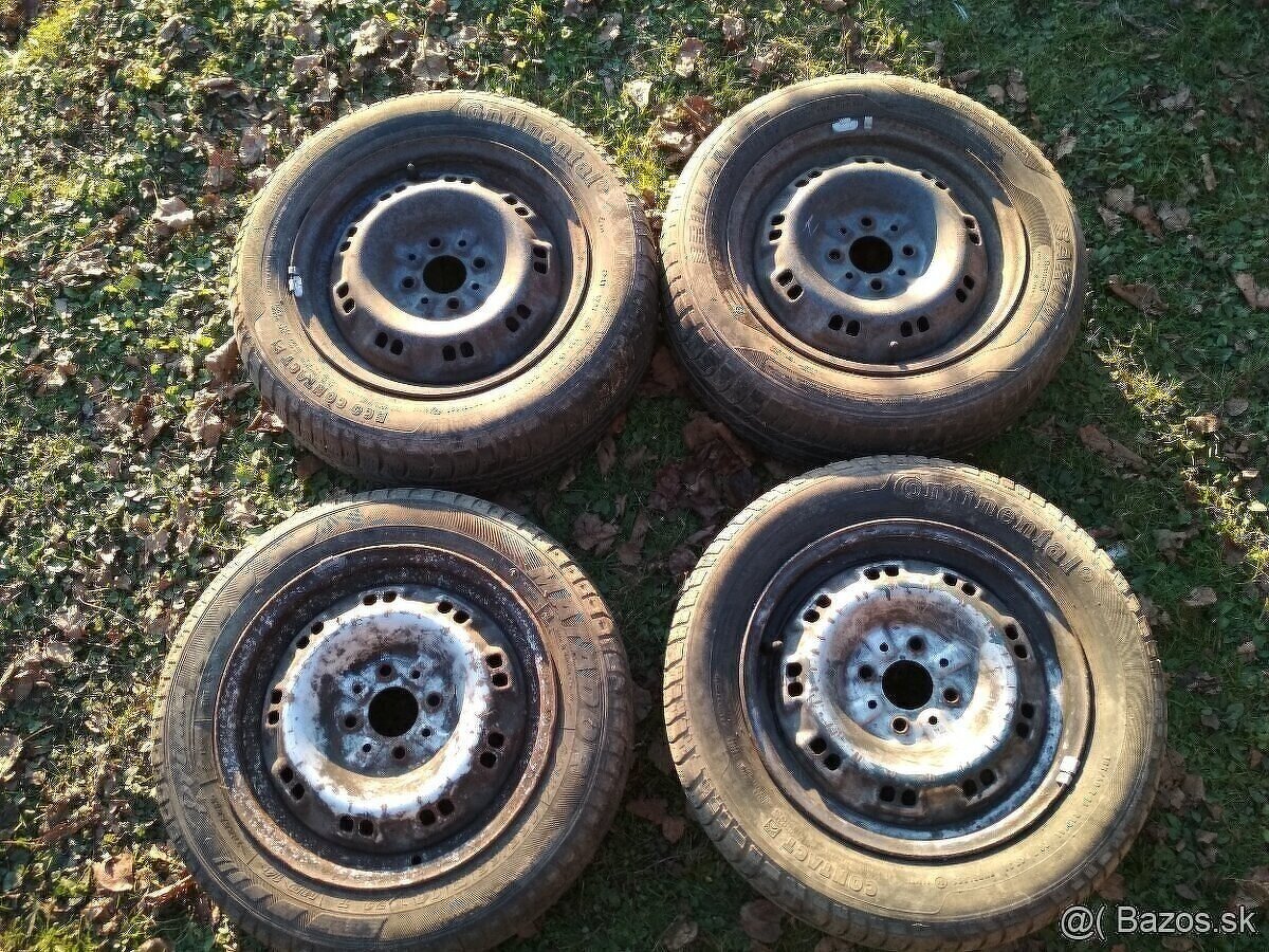 Plechové disky 4x98 r14, 5,5Jx14 - 3