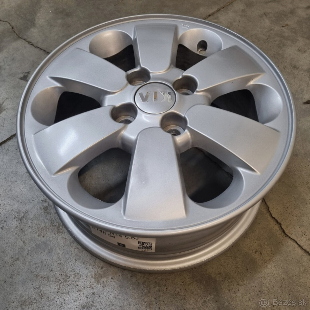 Hliníkové disky 4x100 R14 5,5J ET46 - 3