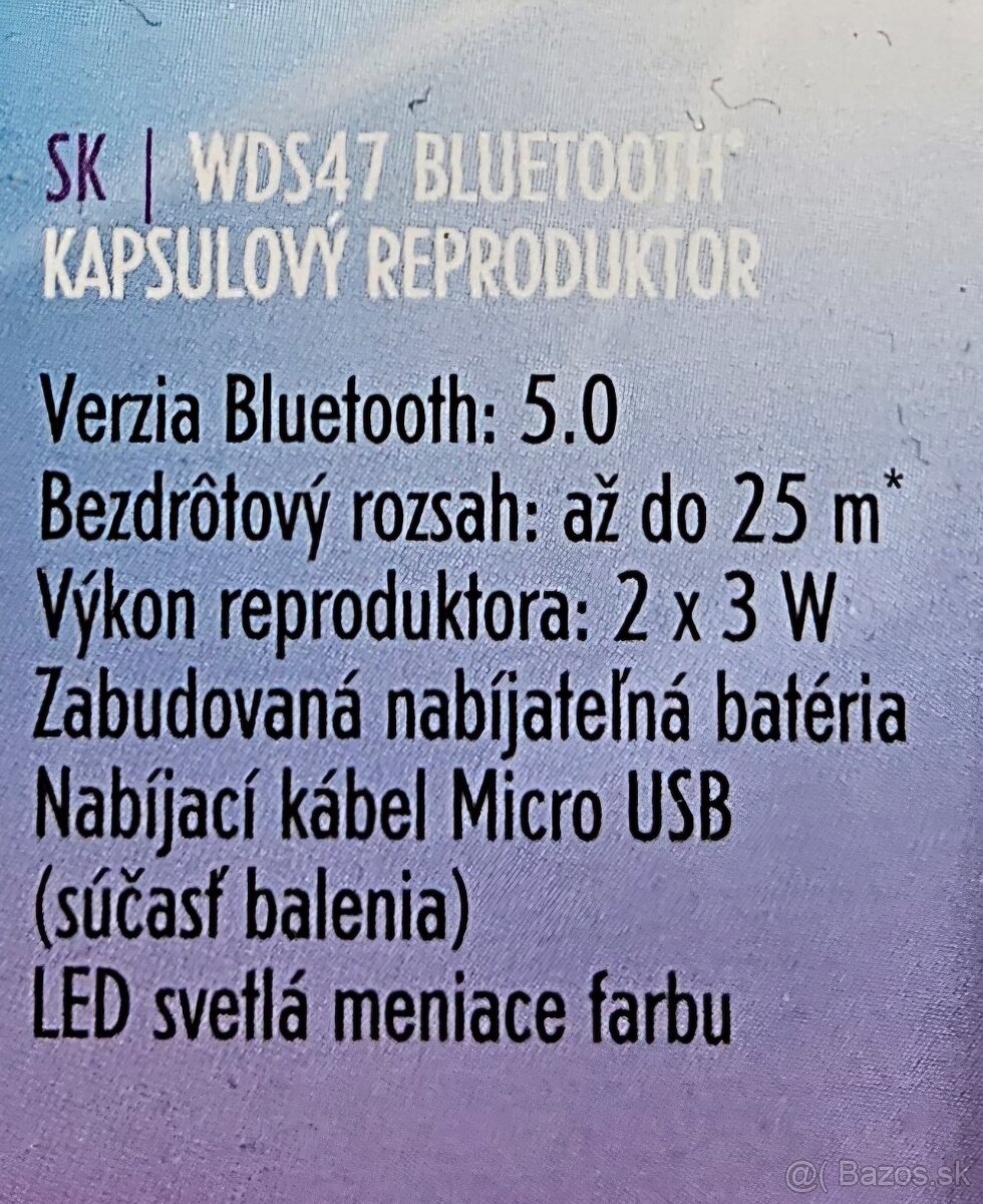 Predám bluetooth reproduktor - 3