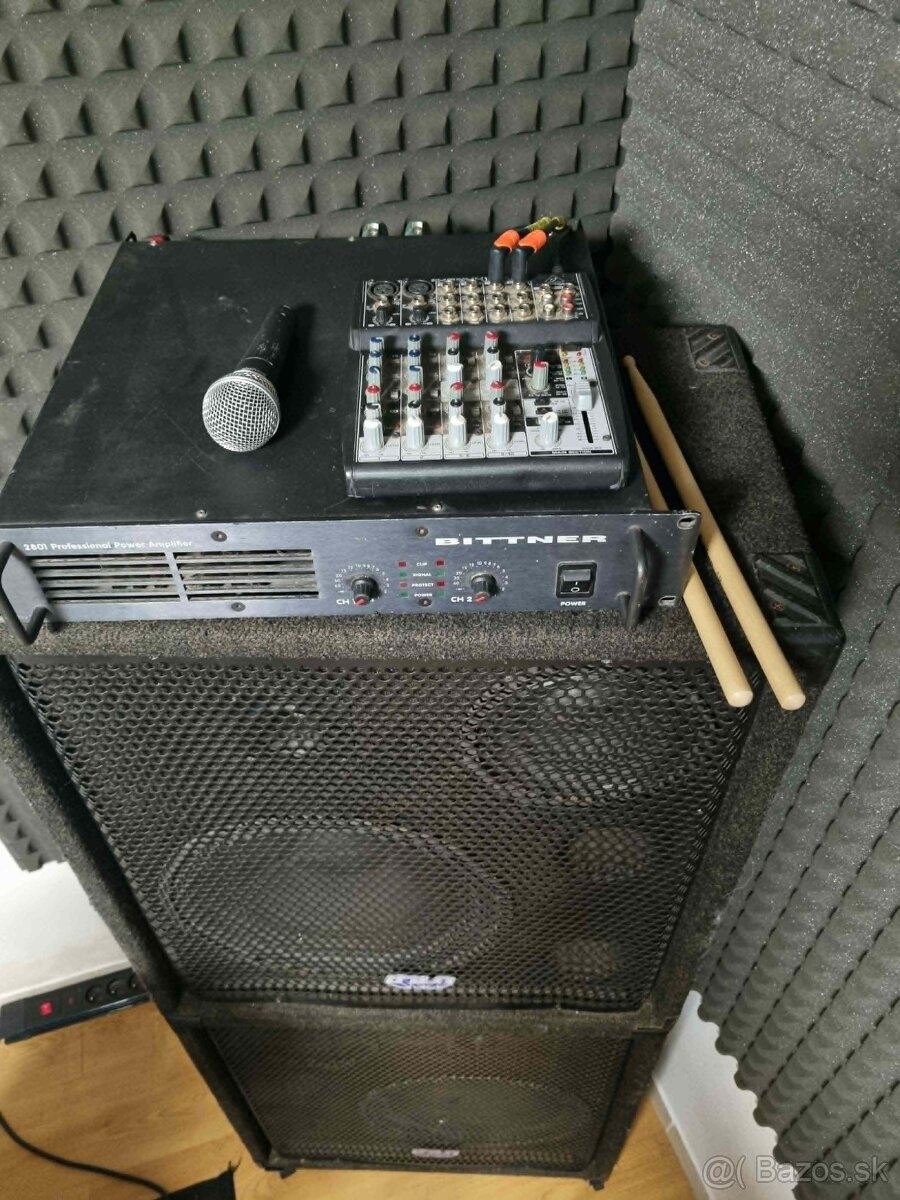 PA / SKÚŠOBŇOVÝ AUDIO SET 🔥🎤 - 3
