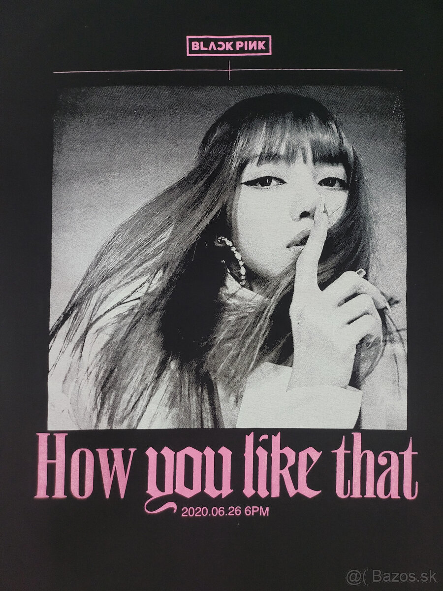 tričká blackpink rôzne - 3