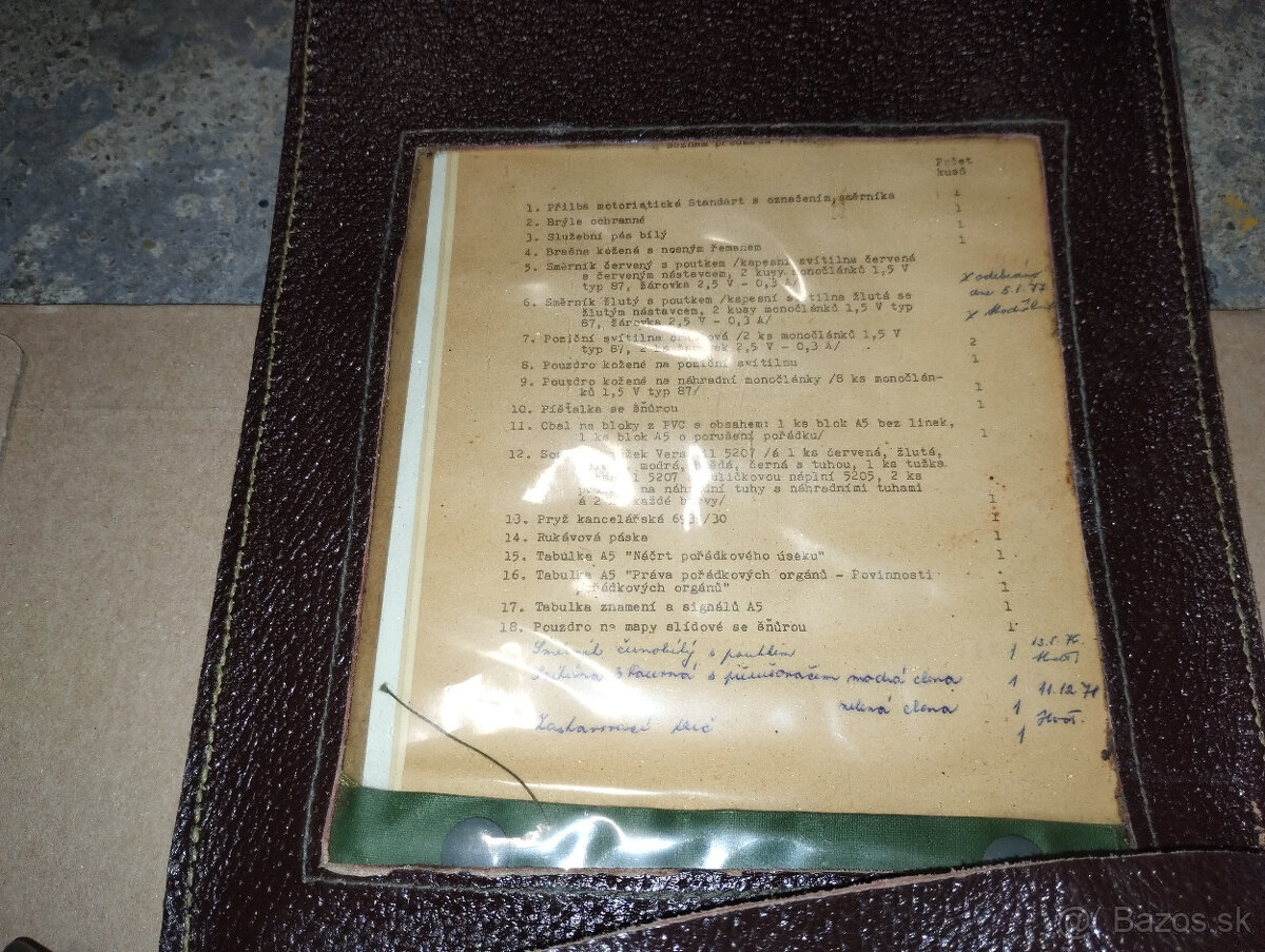 Jawa,ČZ-nepoužitá sada motoregulovčíka,starý typ- koža - 3