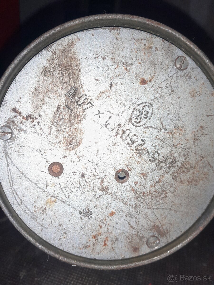 Retro lampa hribik - 3