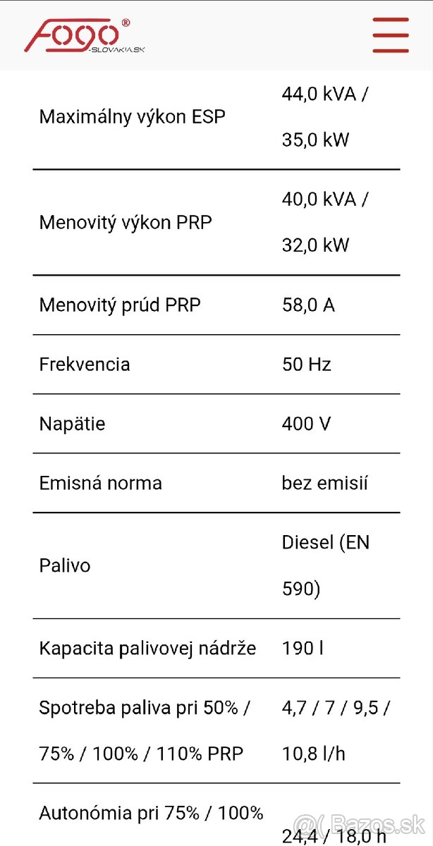 Prenájom elektrocentraly (Dieslový generátor) - 3