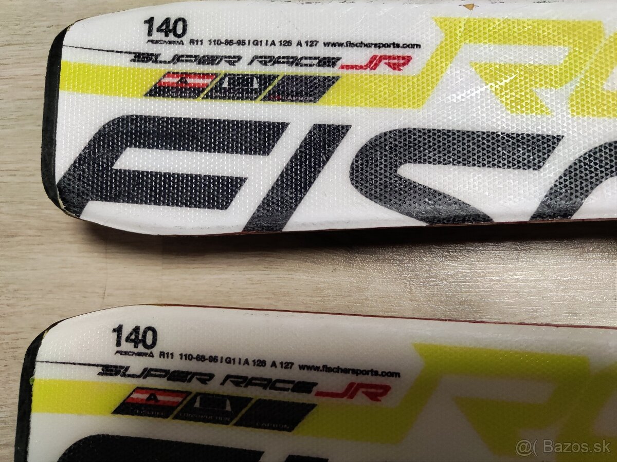 Predám detské lyže Fischer Super Race JR, 140cm - 3