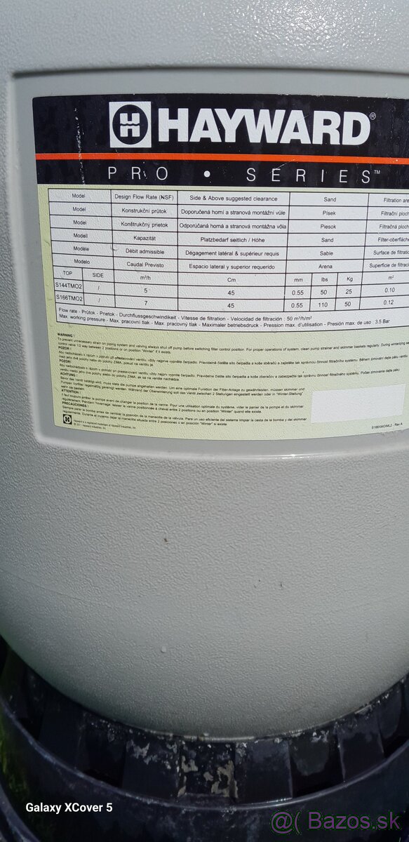 Bazénová filtracia - 3