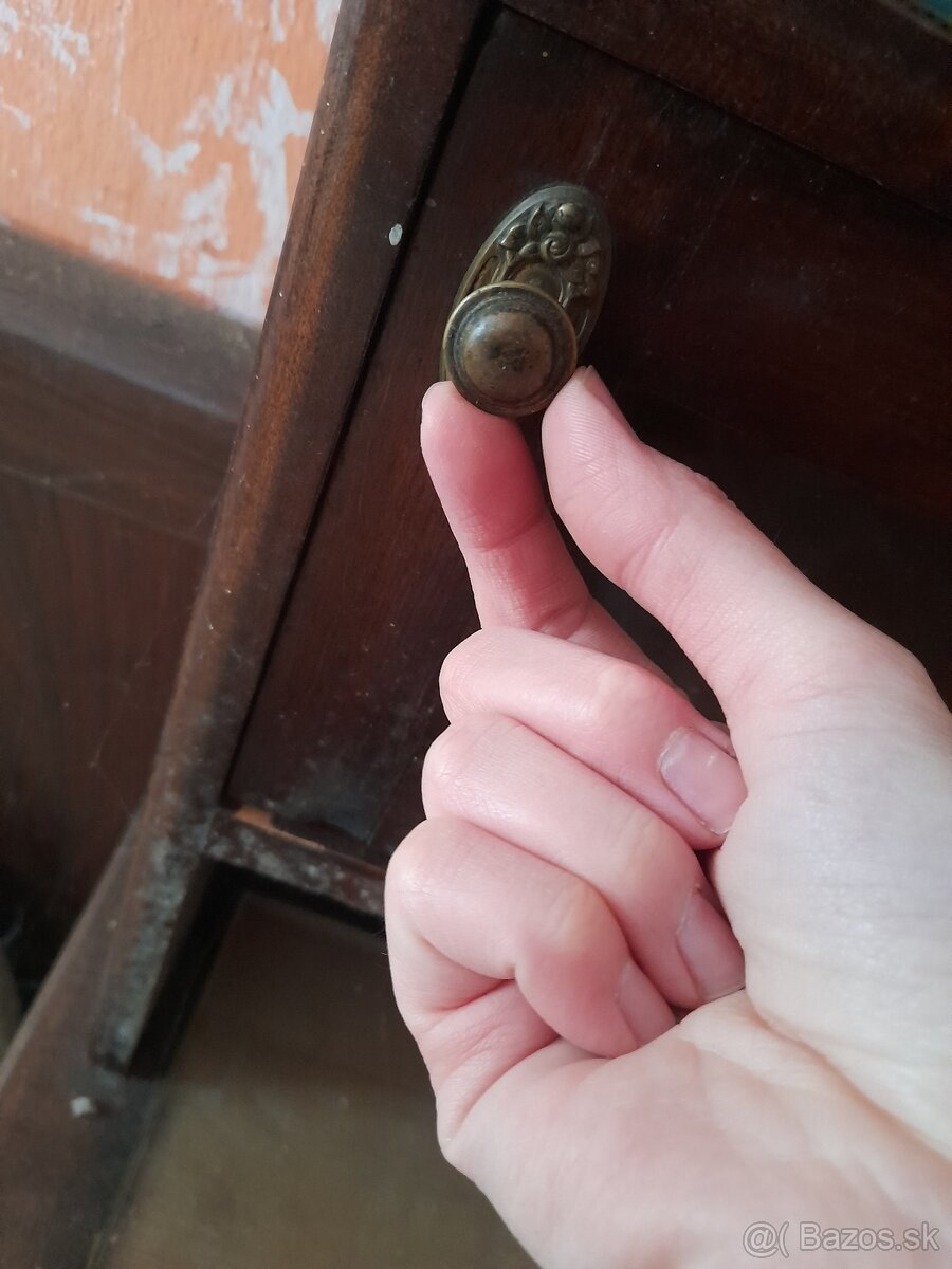 2x starozitny nocny stolik - 3