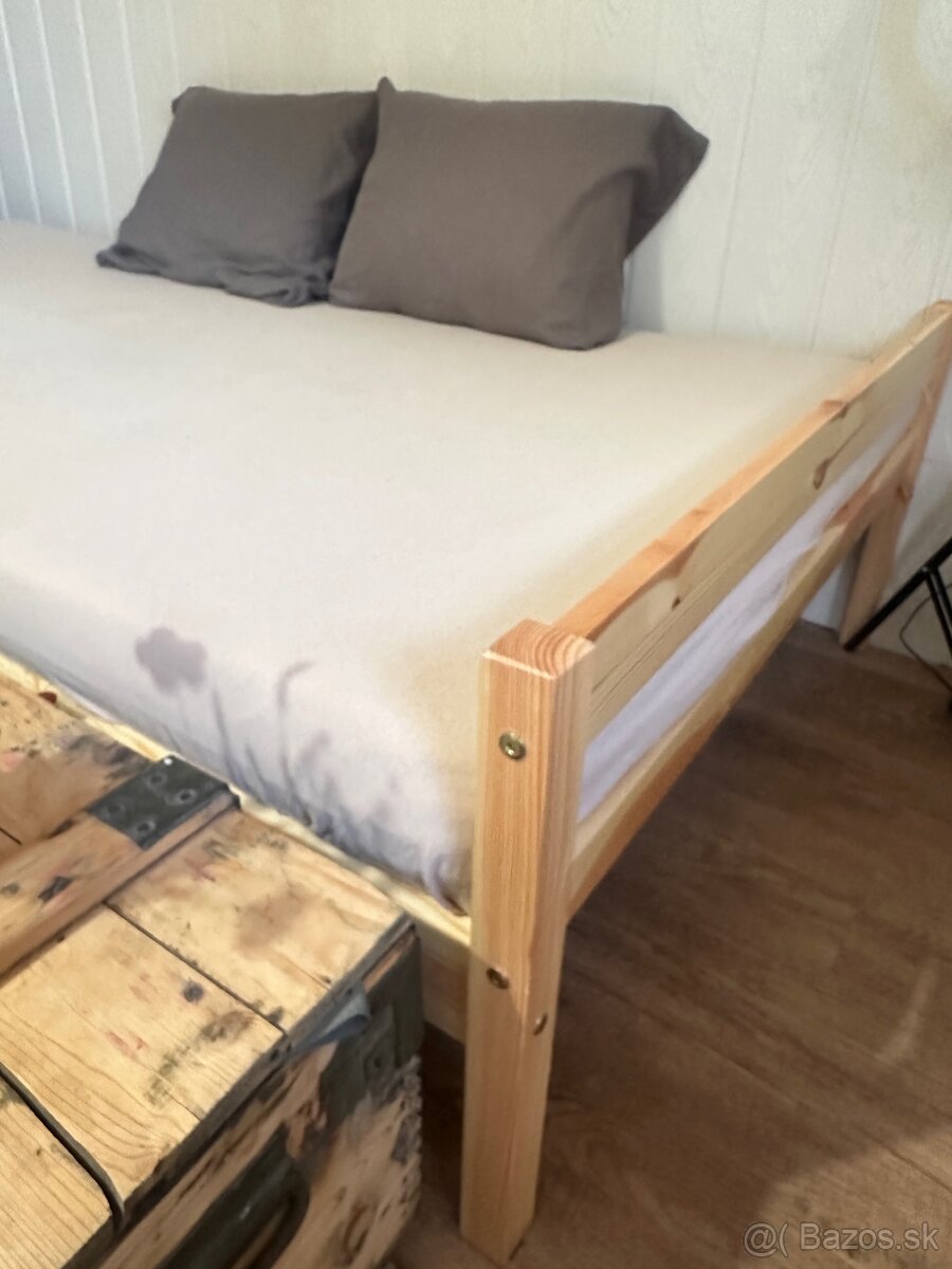 Drevená posteľ 100x200 - 3