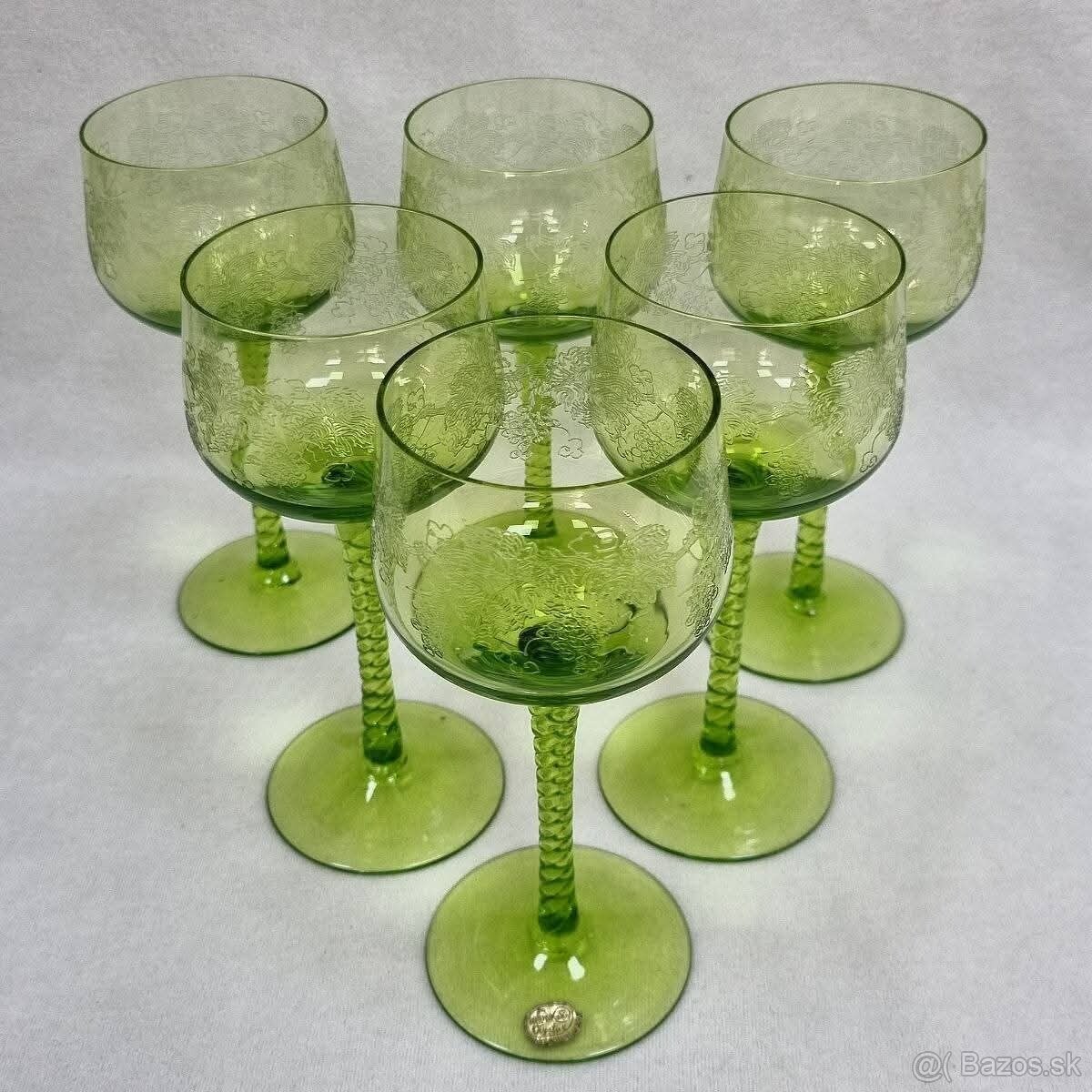 Poháre vzor vinič - 3