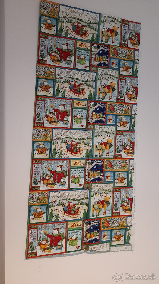 Patchwork- americké dizajnové látky - 3