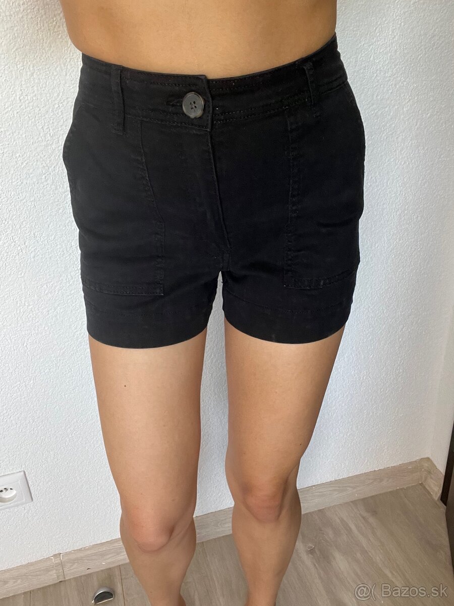 H&M dámske šortky s vysokým pásom - 3