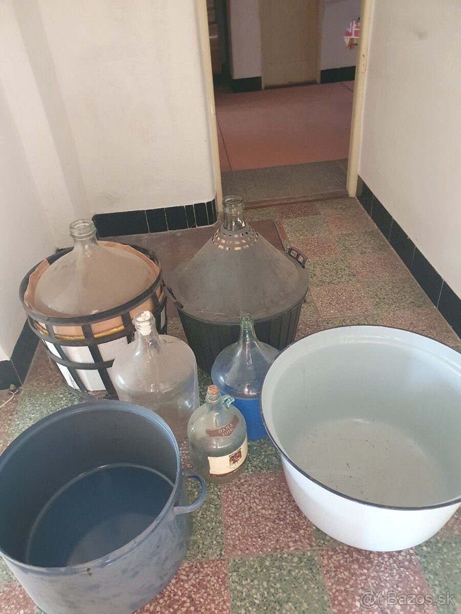 Demižóny a smaltované nádoby - 3