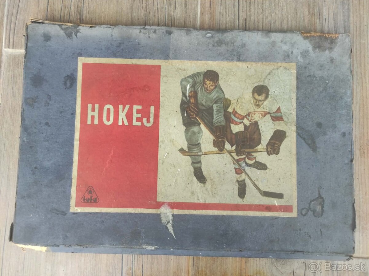 spolocenska hra ,CSSR , hokej - vyrobca TOFA semily - 3