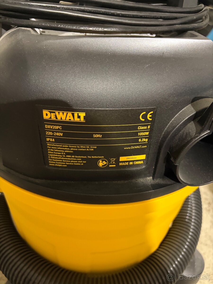 Dewalt DXV20CP mokrosuchý vysavac - 3