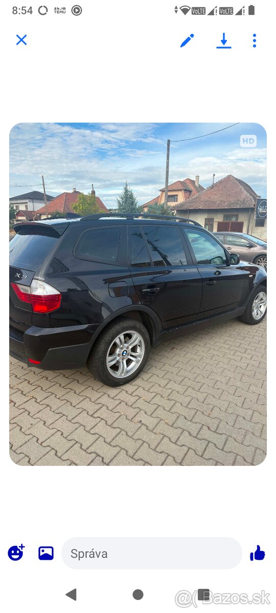Predám SUV X3 BMW - 3