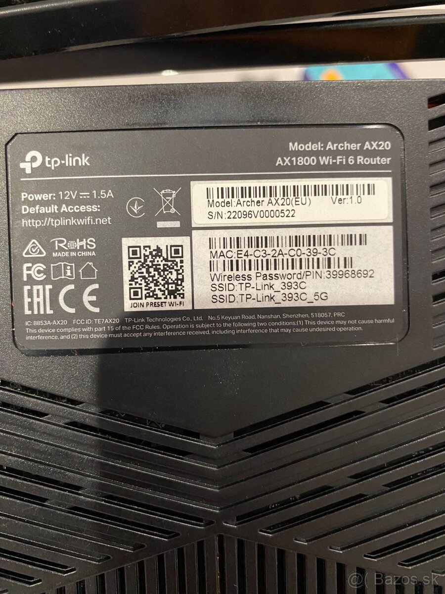 TP-Link Archer AX1800 WiFi 6 Router - 3