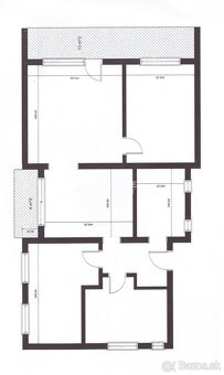 Predám krásny 4 izb. tehlový byt, 100 m2, garáž, 2 loggie, z - 3