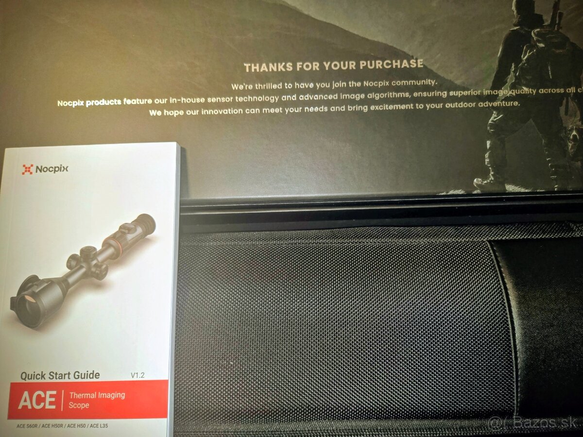 TERMOVÍZNY PUŠKOHĽAD NOCPIX ACE H50R LRF / NOVÝ , ZÁRUKA - 3