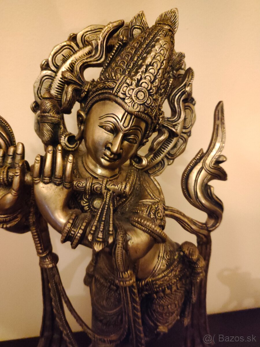 Krišna hrajúci na flautu - 3