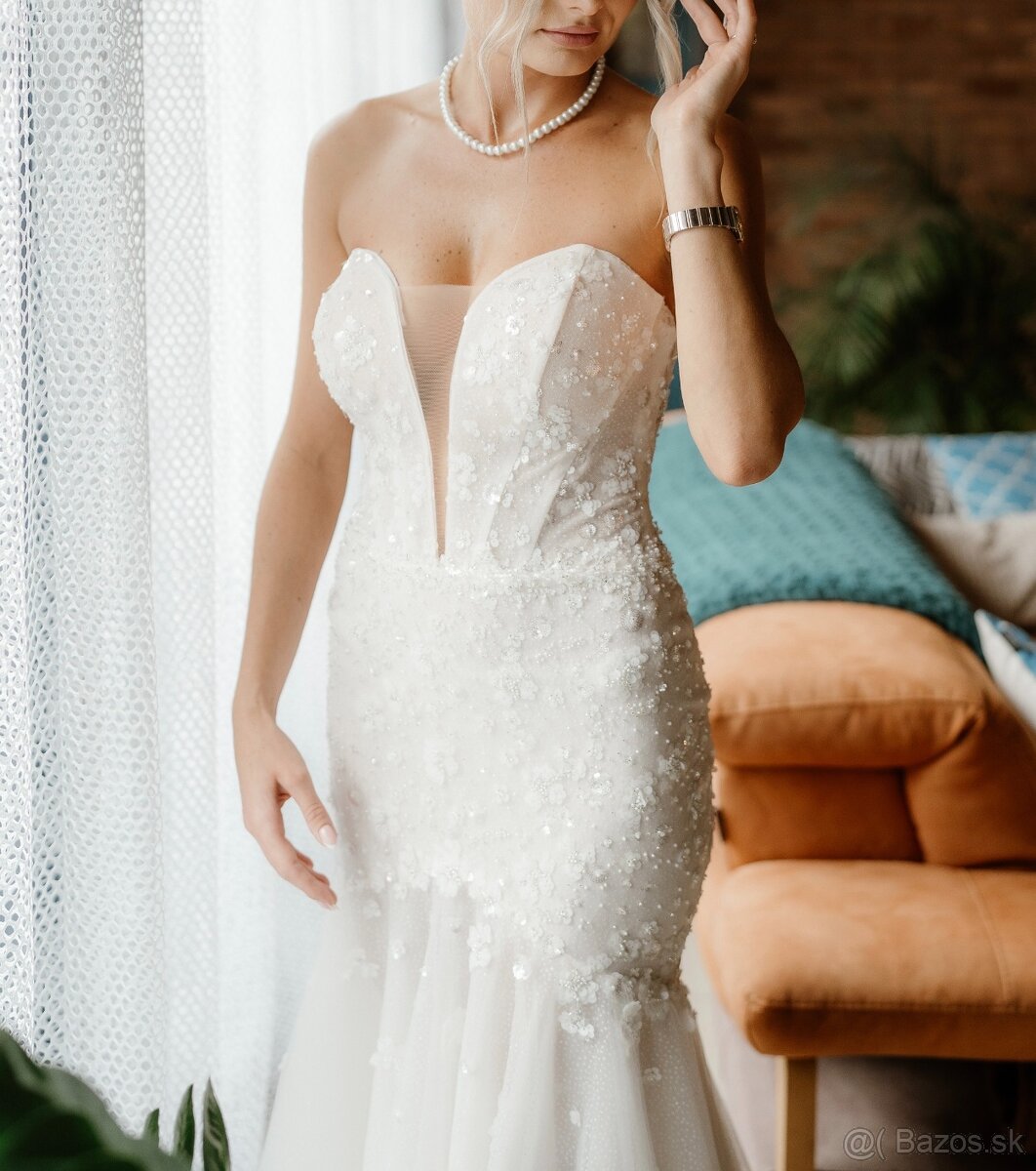 Luxusné svadobné šaty - 3