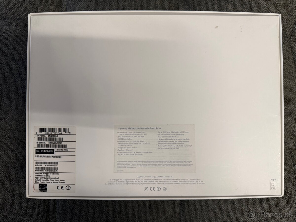 Apple Macbook Pro 13” retina 2014 - 3