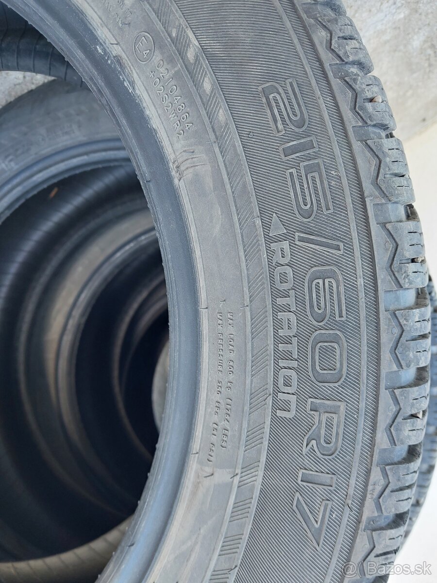 Nokian 215/60 R17 zimné - 3
