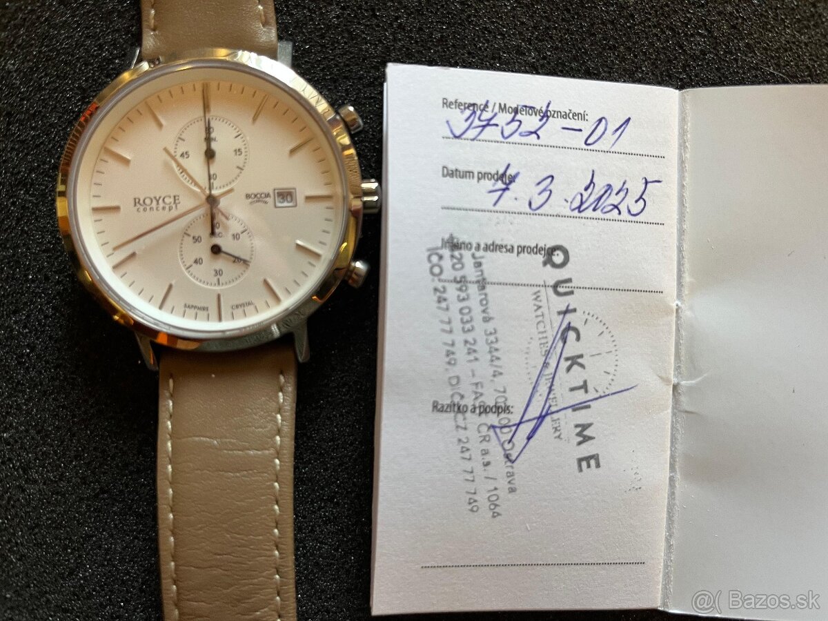 hodinky Boccia Titanium 3752-01 - 3