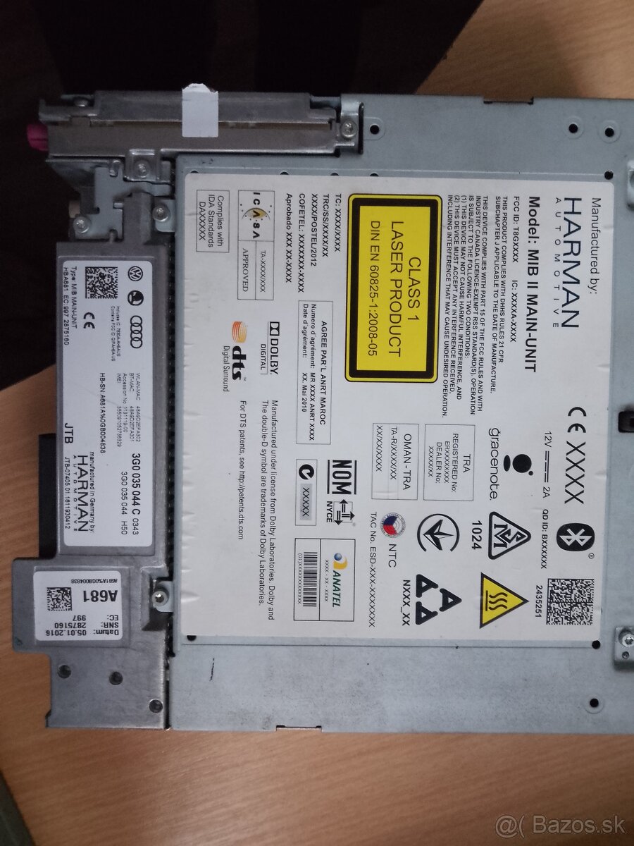 Mib2.5 VW Discover Pro s celosklom - 3