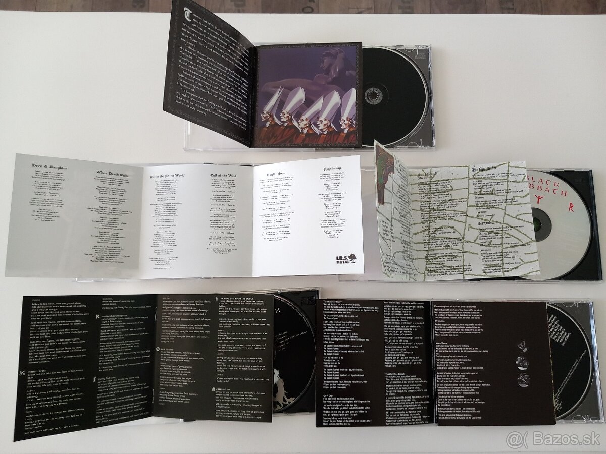 Black sabbath cd. Rockové a metalové cd. - 3