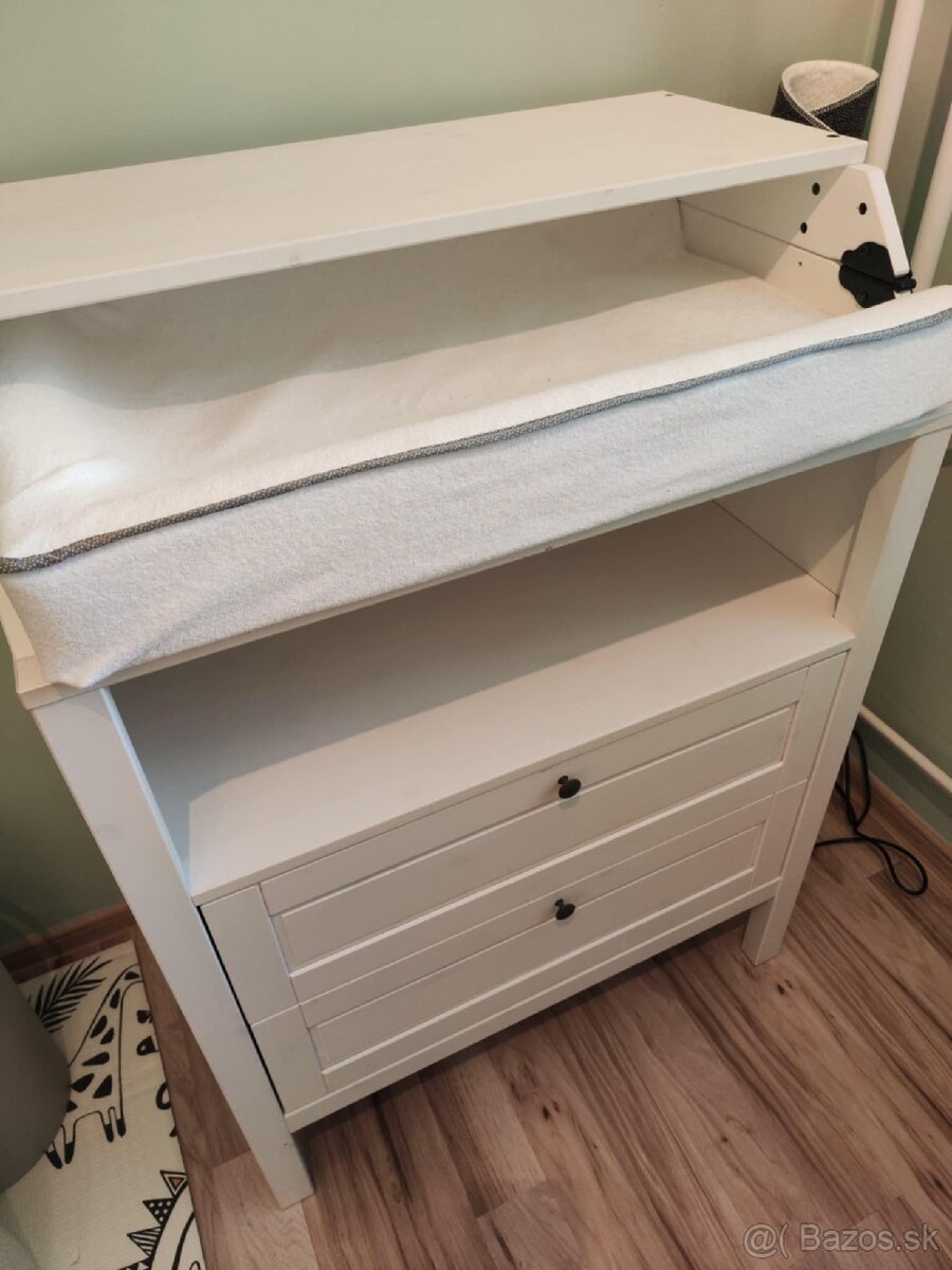 Prebaľovaci pult IKEA Sundvik + podložka - 3