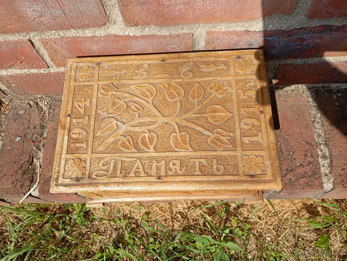 Predám drevenú dozu prvá vojna - 3