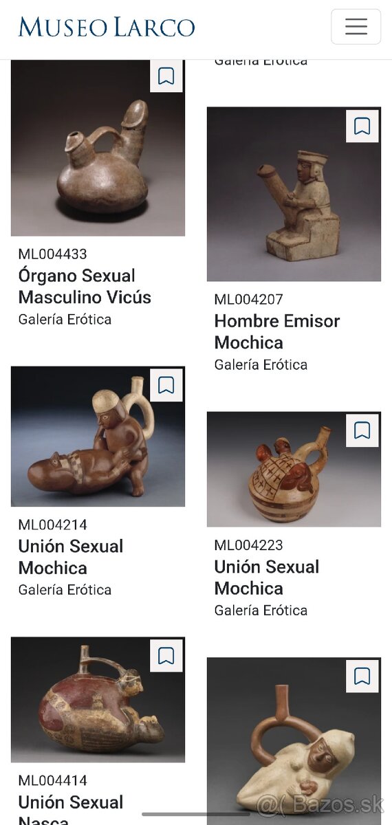 MOCHE EROTICKÁ KERAMIKA - PERU - 3