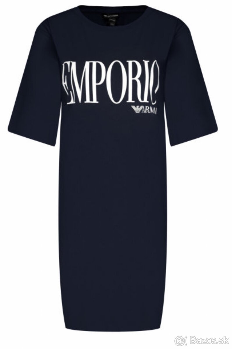 Emporio Armani šaty M modré - 3