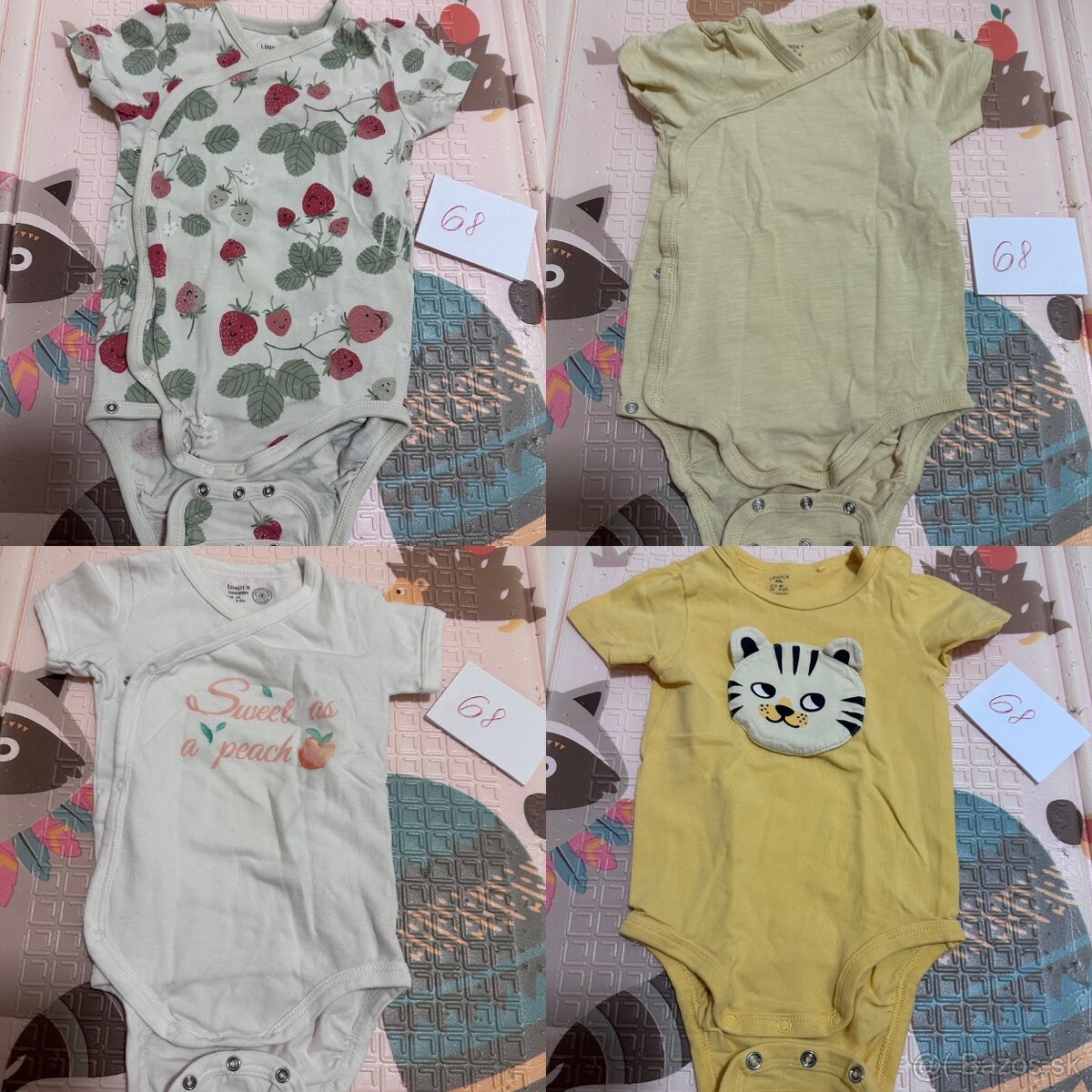 Lindex balik 62-68 body, pyzamka cca 45ks - 3