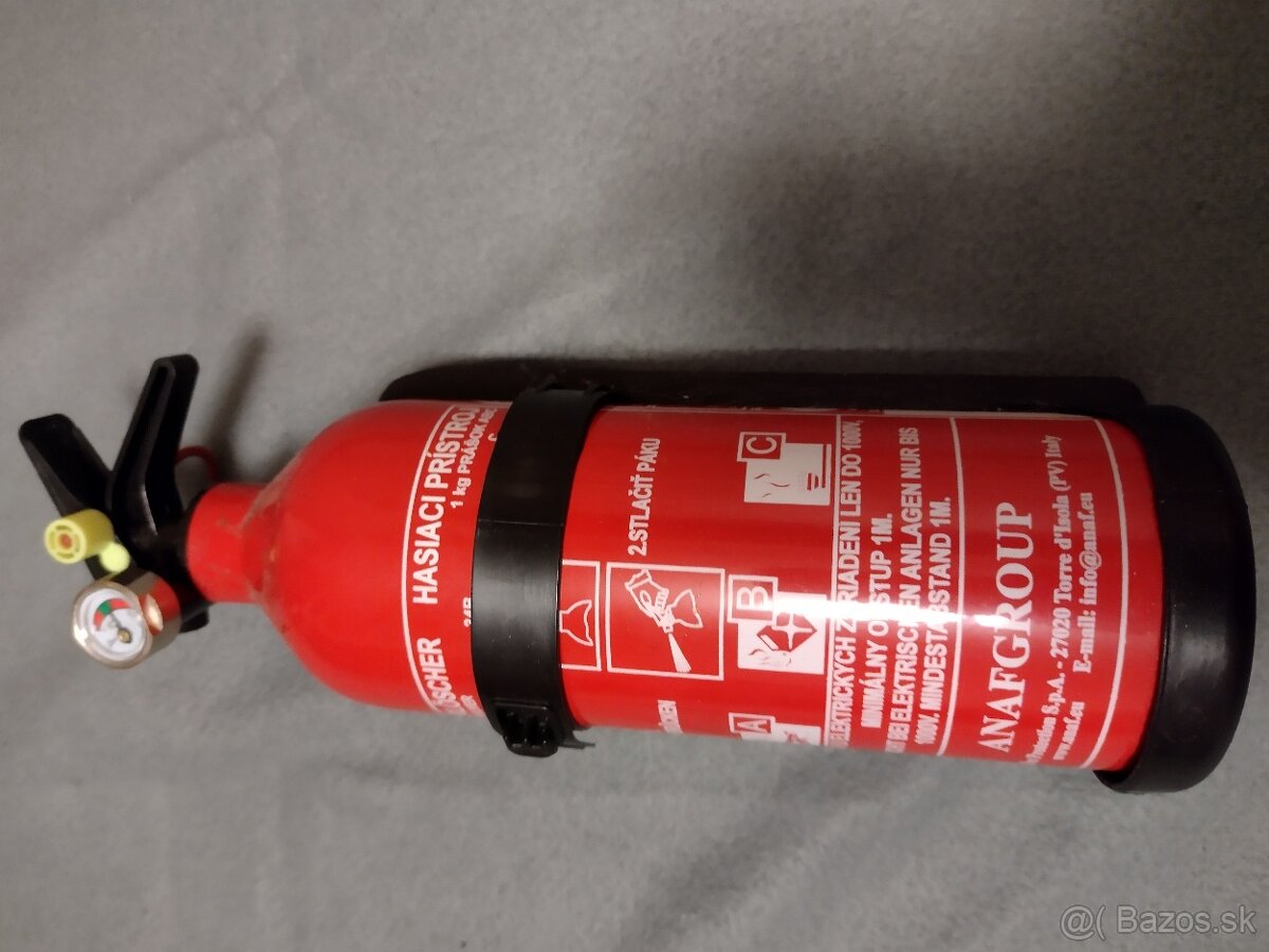 Hasiaci prístroj, merač stavu autobatérie - 3